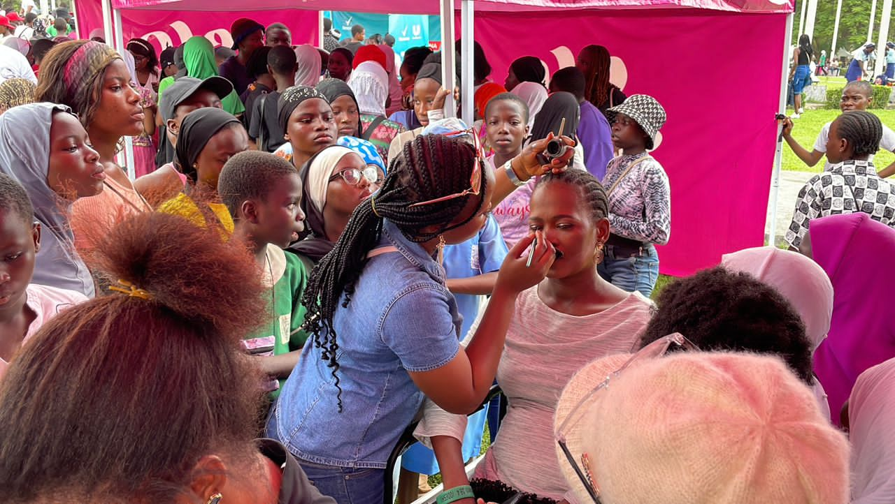 Adeshola Charity Foundation image 0 showing training activities taking place